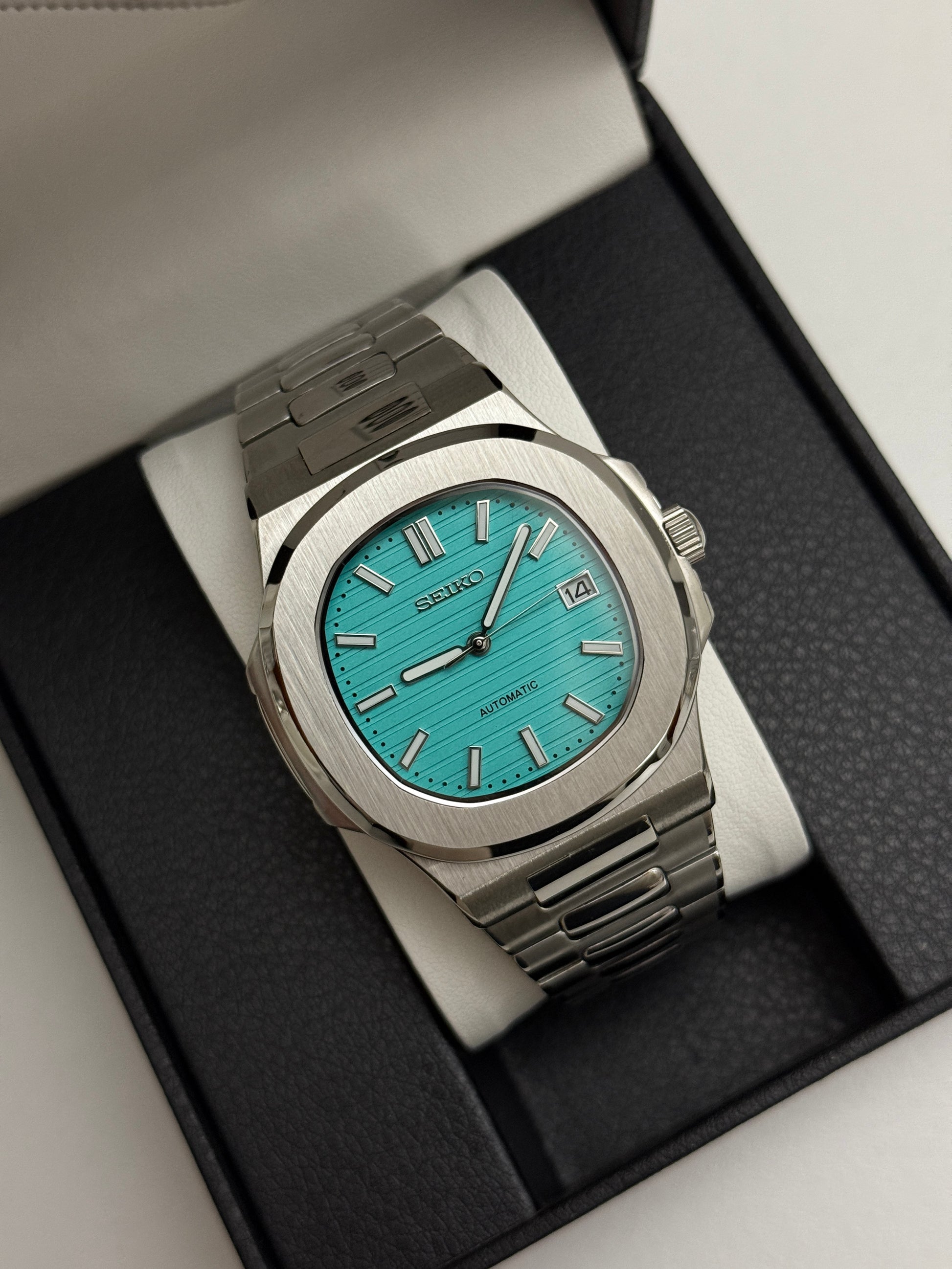 Tiffany Nautilus Seiko Mod