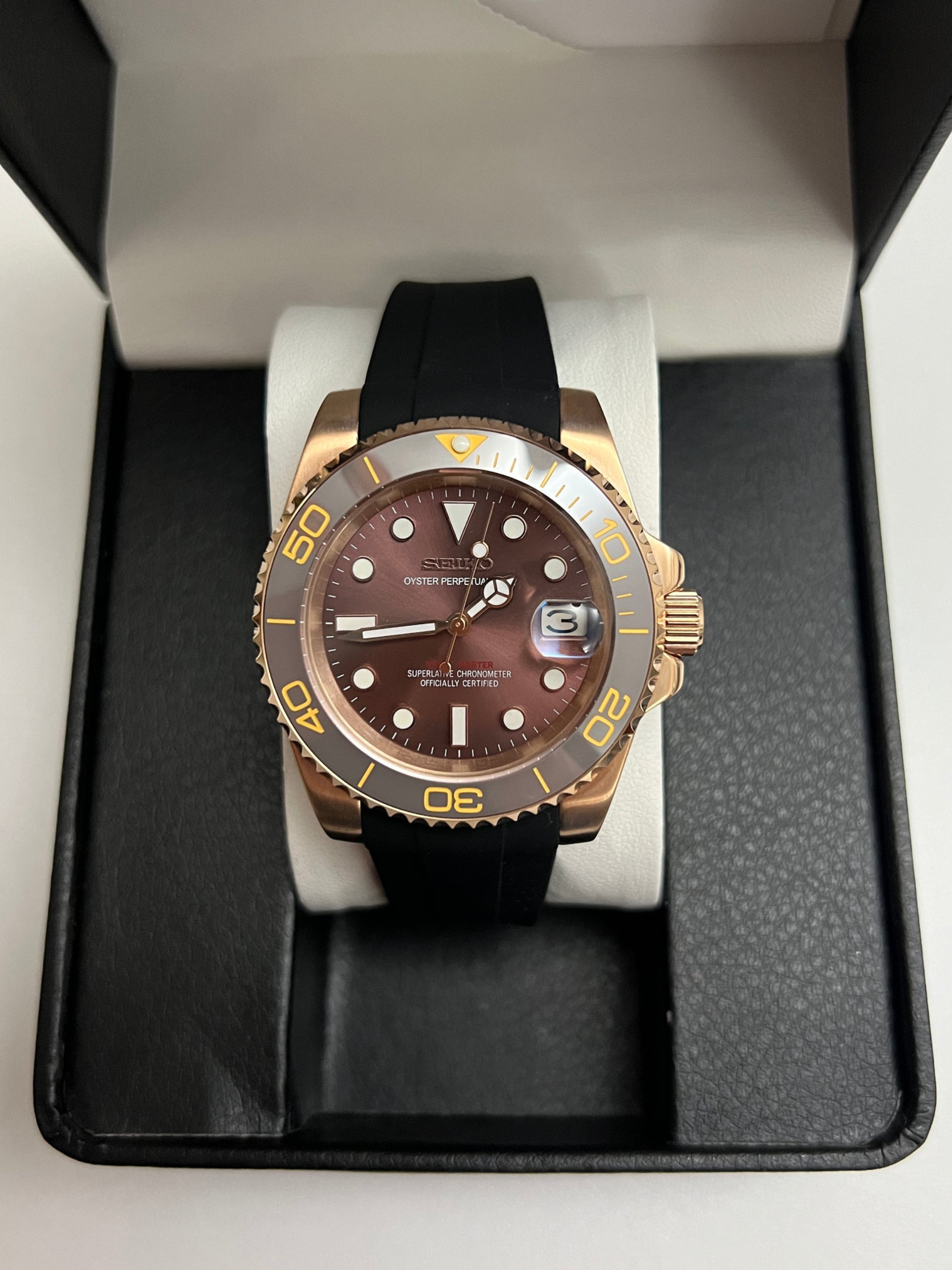 Yacht Master V2 Custom Seiko Mod
